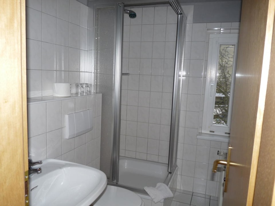 Das Badezimmer Pension Zur Alten Gärtnerei