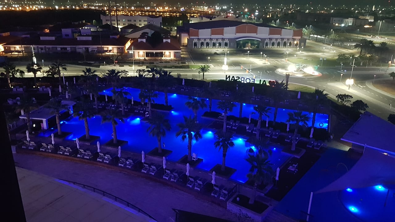 Ausblick Marriott Hotel al Forsan Abu Dhabi