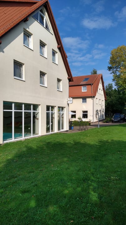 Außenansicht Land-gut-Hotel Hermann