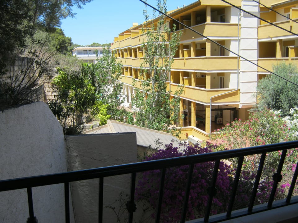 Blick vom Balkon  FLOR los Almendros Hotel