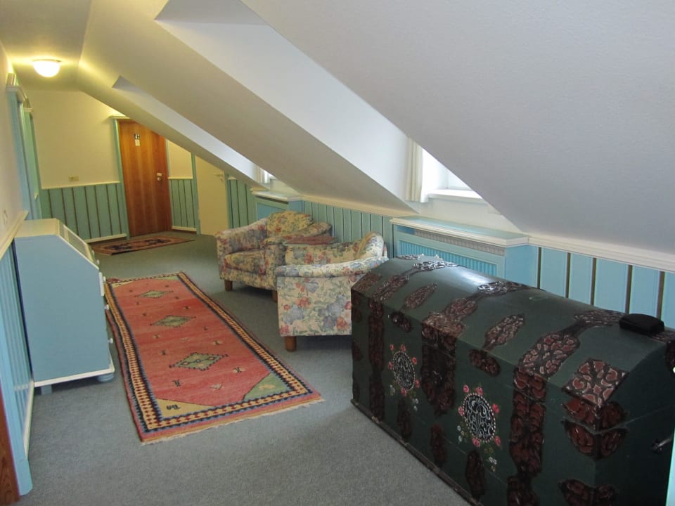 Der Gang vor dem Zimmer Genießer Hotel Historischer Krug