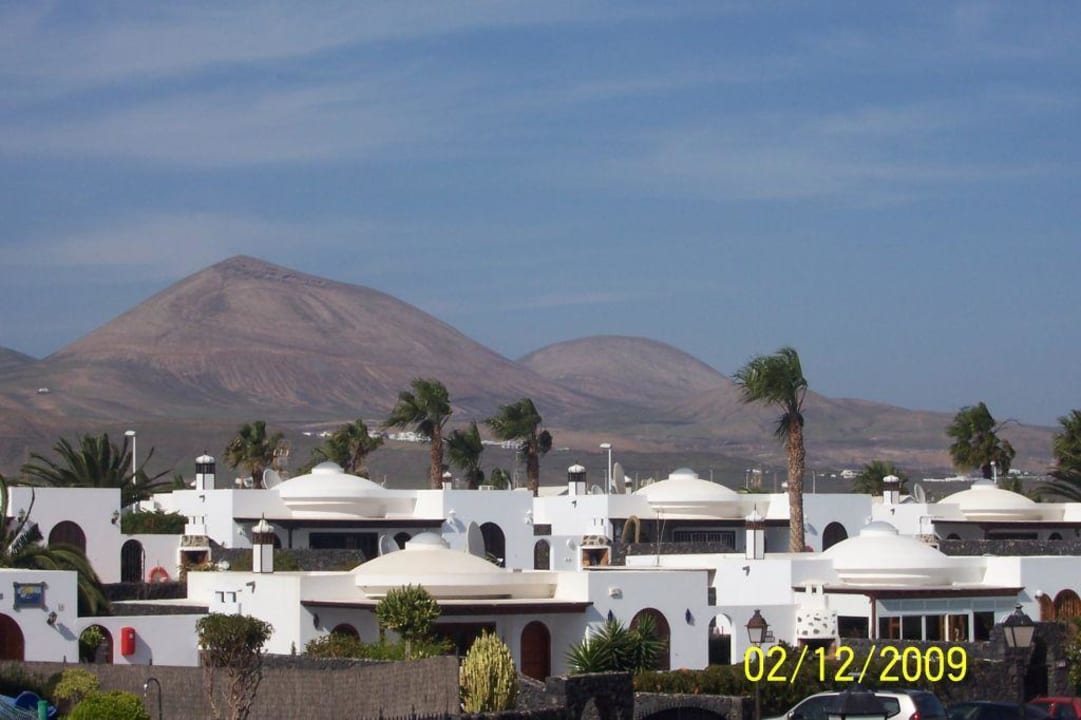 Ausblick Landseite des Hotels Relaxia Olivina