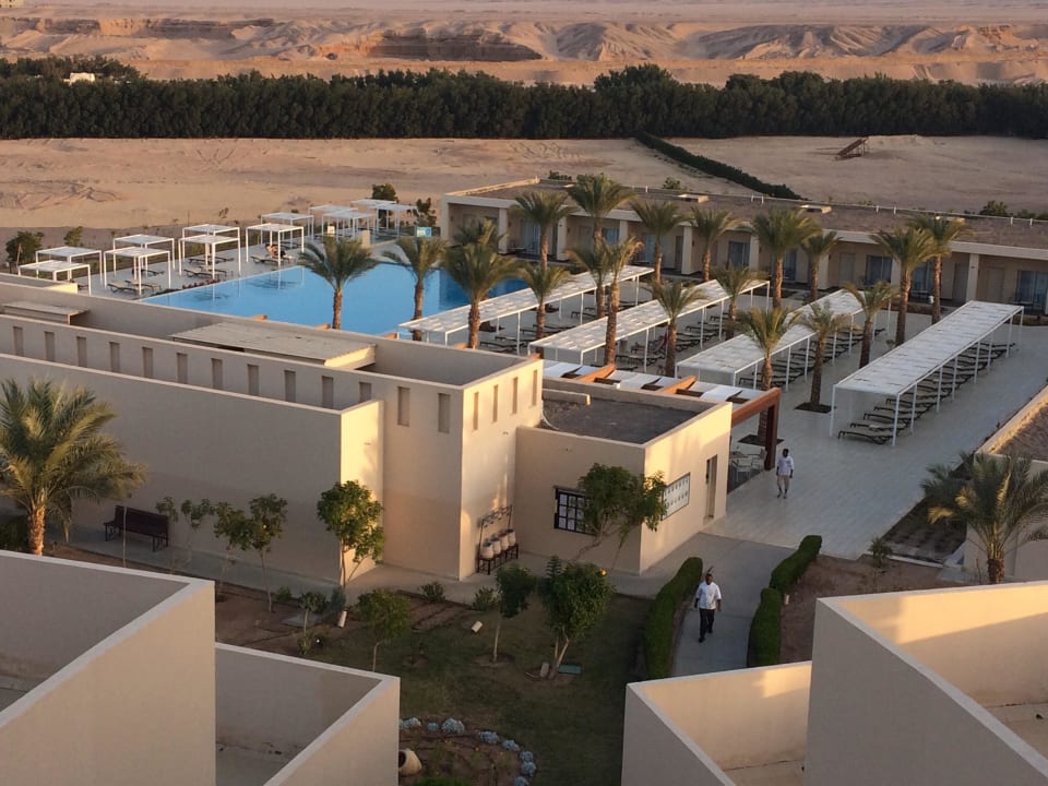 Blick auf den Pool Steigenberger Makadi Hotel - Adults only