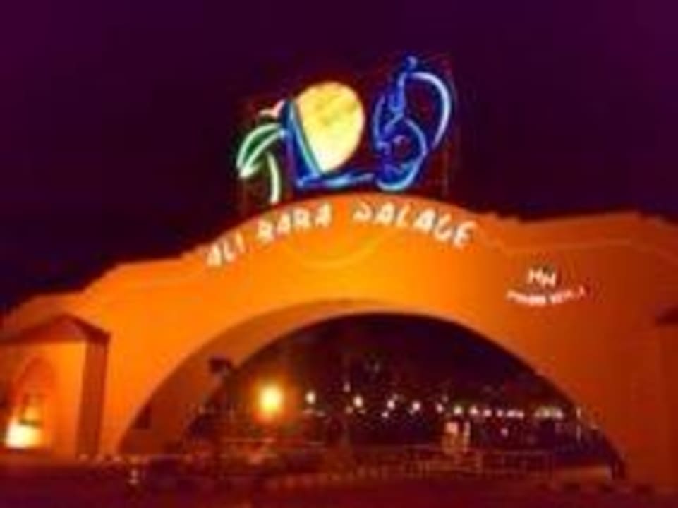 Eingang Ali Baba Palace Hotel