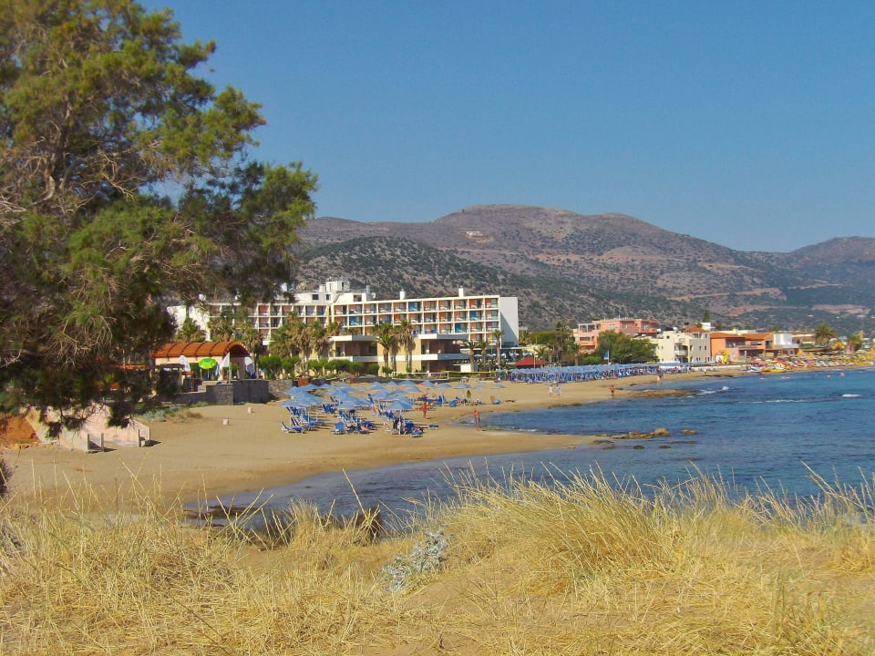 Blick Hotelstrand Calimera Sirens Beach