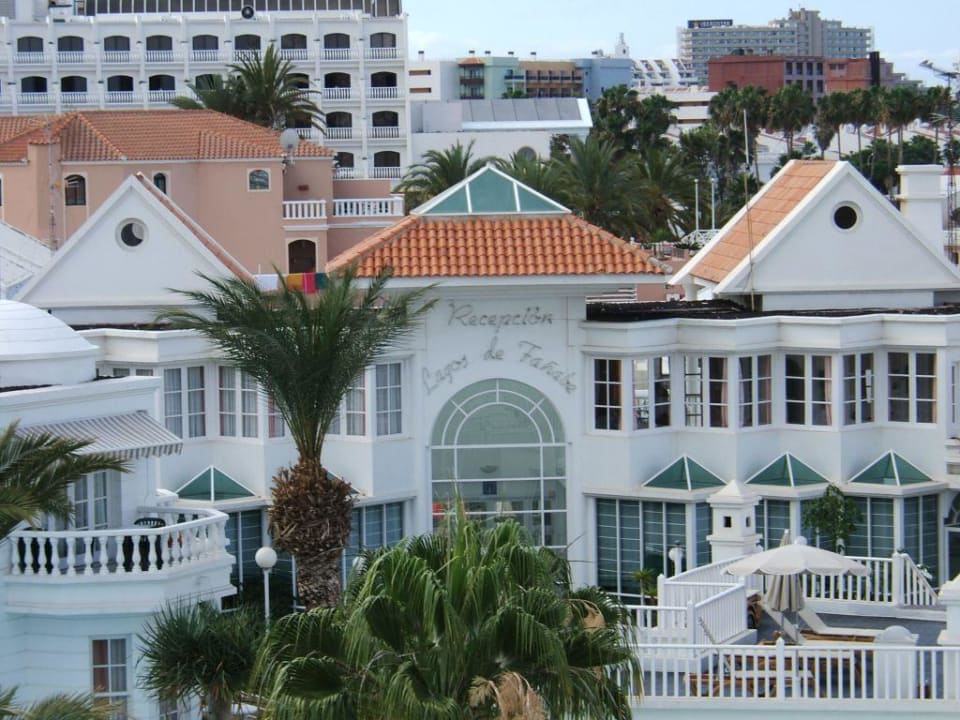 Blick auf die Rezeption Lagos de Fañabé Beach Resort