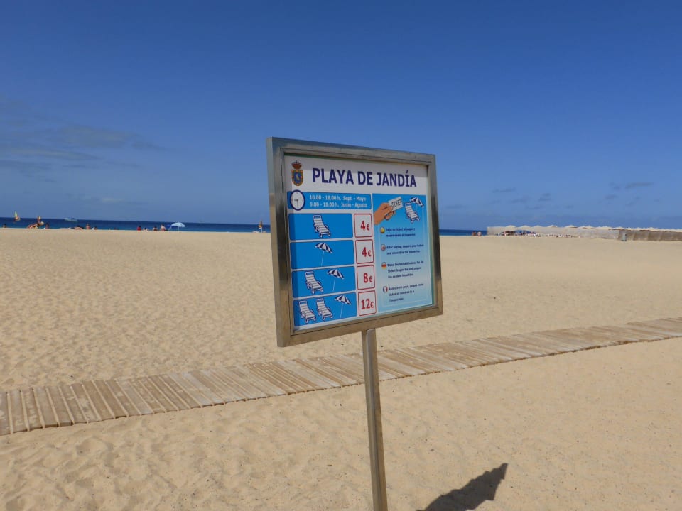 Preisliste Liegestühle IFA Altamarena by Lopesan Hotels