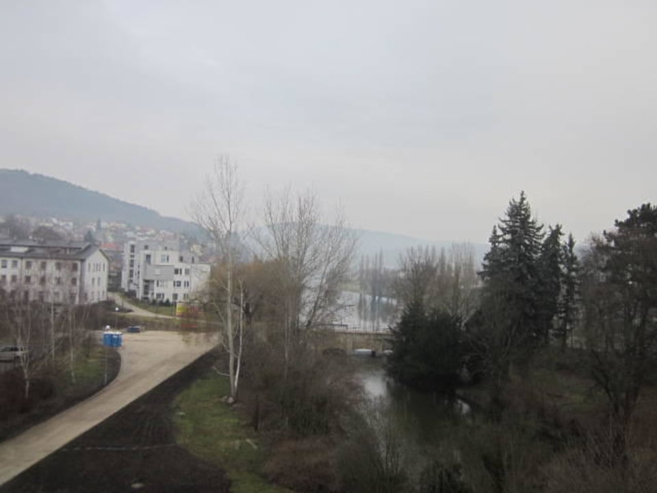 Blick vom Balkon Hotel Maxim