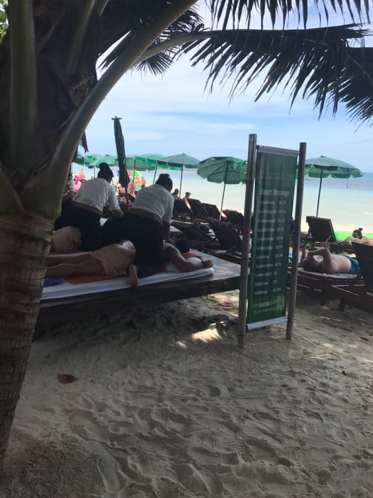 Massage Angebot direkt am Stand! Hotel Baan Chaweng Beach Resort & Spa