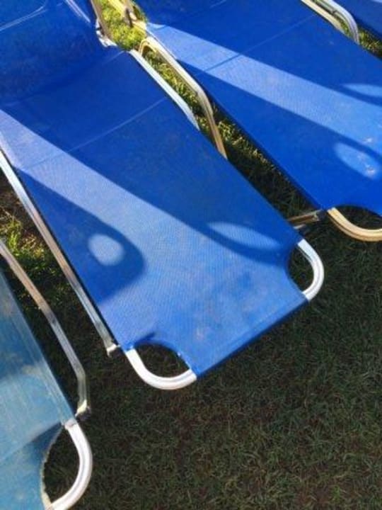 Verdreckte Liegen Fodele Beach & Water Park Holiday Resort