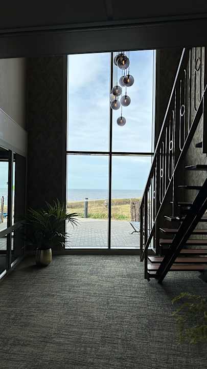 Ausblick Strandhotel Het Hoge Duin