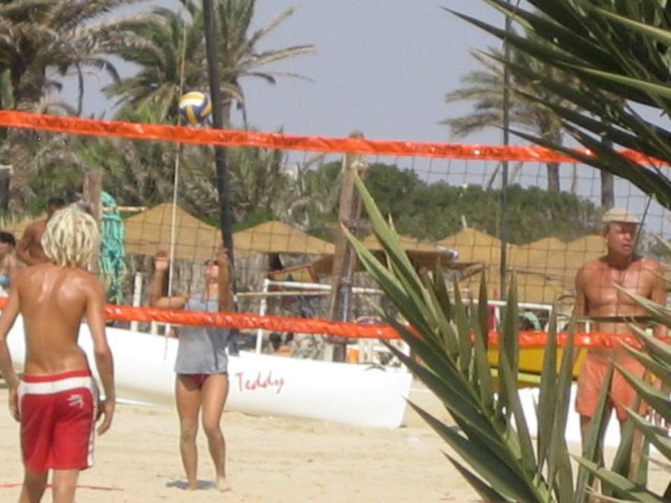Beachvolleyball Hotel Sangho Club Zarzis