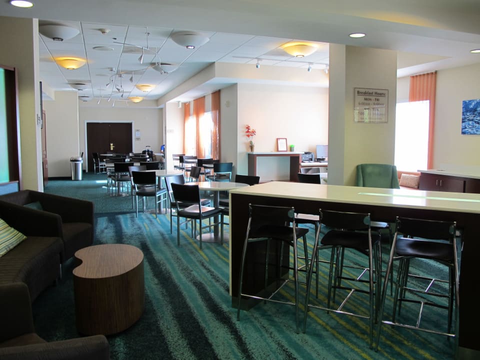 Der neue Frühstücksraum Hotel SpringHill Suites-Hawthorne/LAX by Marriott