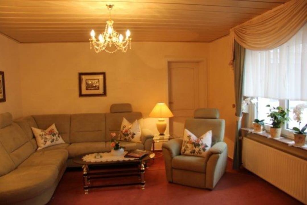 Wohnzimmer Ferienwohnung Bruni Ferienhaus Nehring