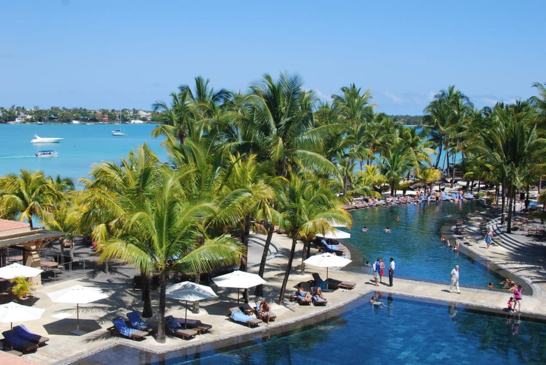 Ausblick vom Zimmer 459 Mauricia Beachcomber Resort & Spa