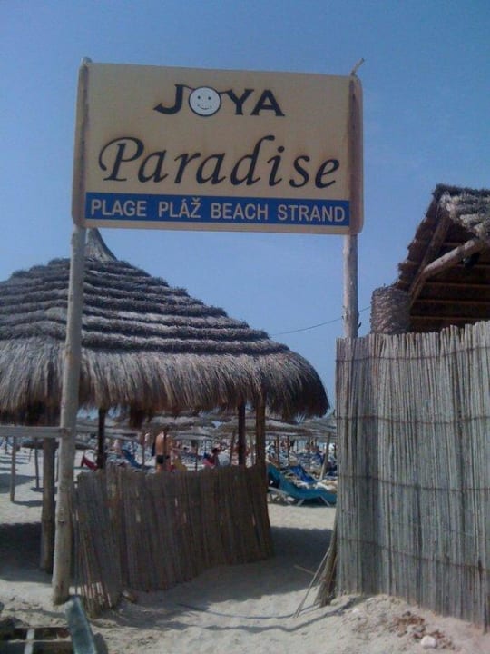 Plage privée Hotel Joya Paradise Djerba