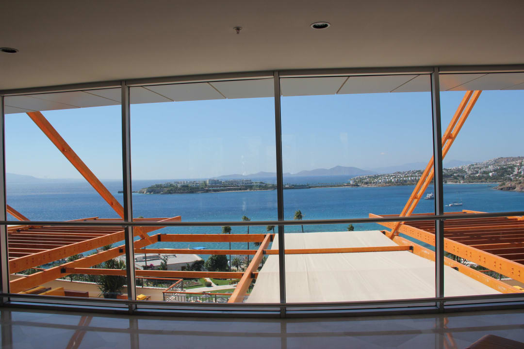 WIdok z recepcji Kefaluka Resort Bodrum
