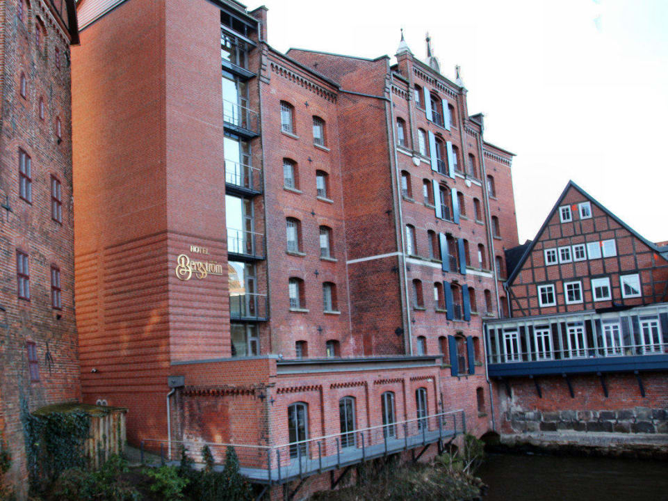 Abtsmühle Wasserseite Bergström Hotel Lüneburg