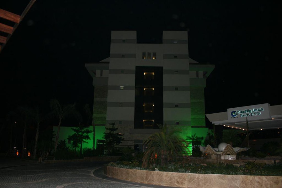Hotelzufahrt Sunis Kumköy Beach Resort Hotel & Spa