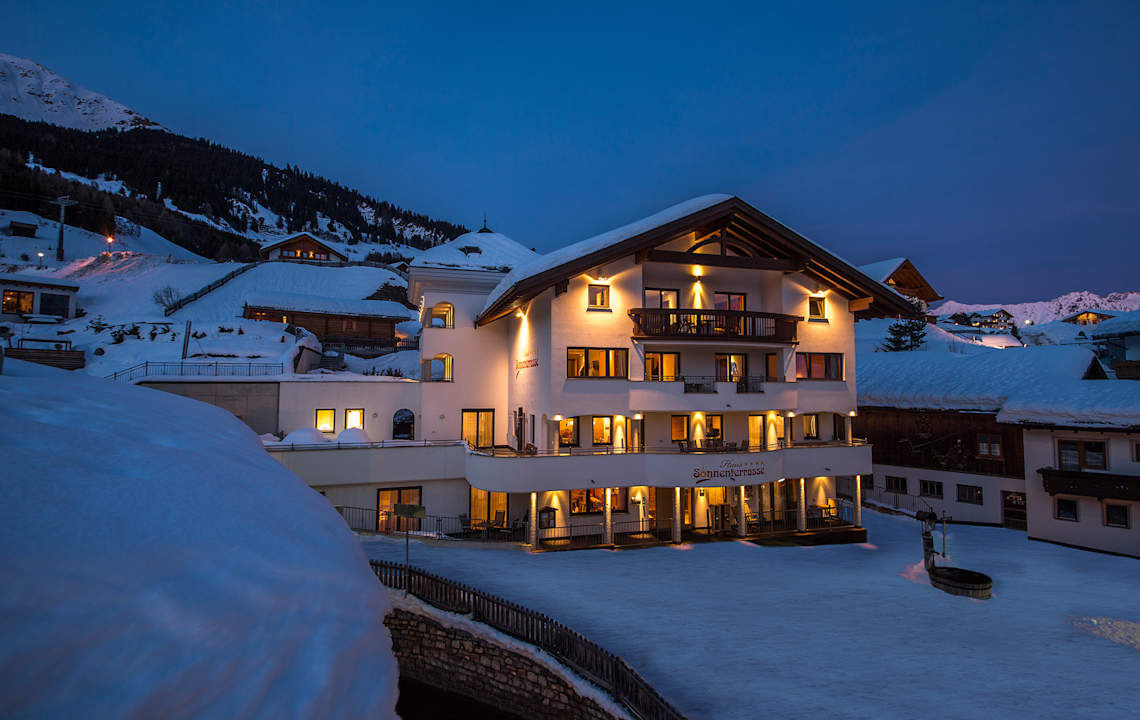 Außenansicht Haus Sonnenterrasse