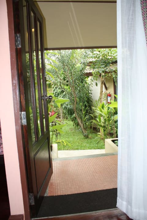 Blick durch die Tür Rummana Boutique Resort