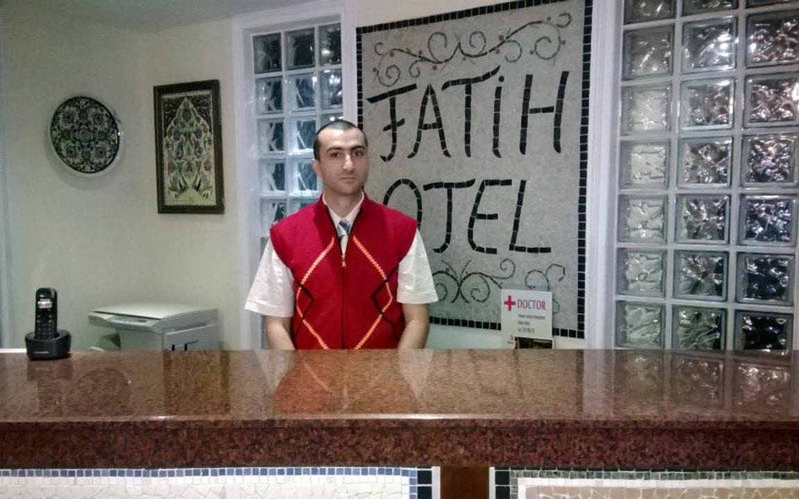 Hotel Fatih Rezeption Kleopatra Fatih Hotel