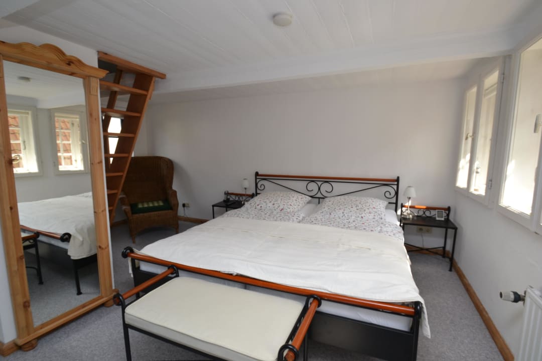 Schlafzimmer Ferienhaus Käte-Lassen-Huus