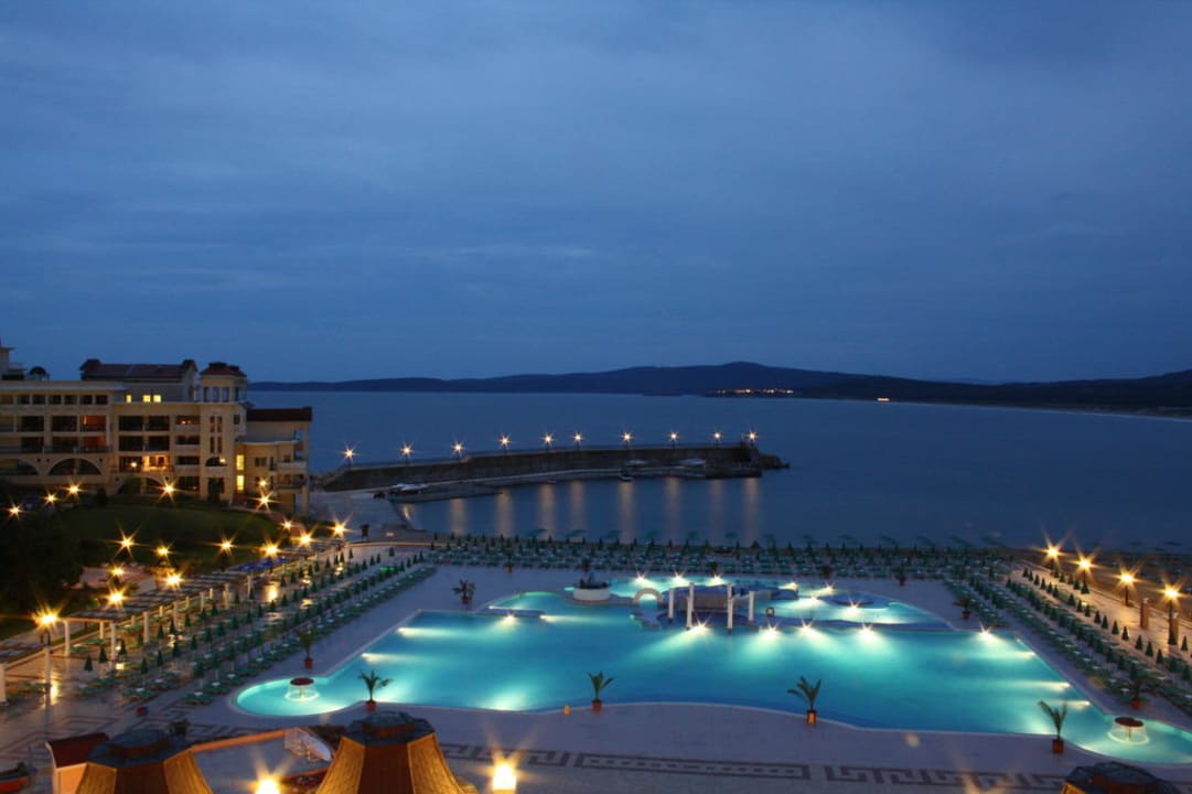 Ausblick auf Pool / Meer Duni Royal Resort - Marina Beach