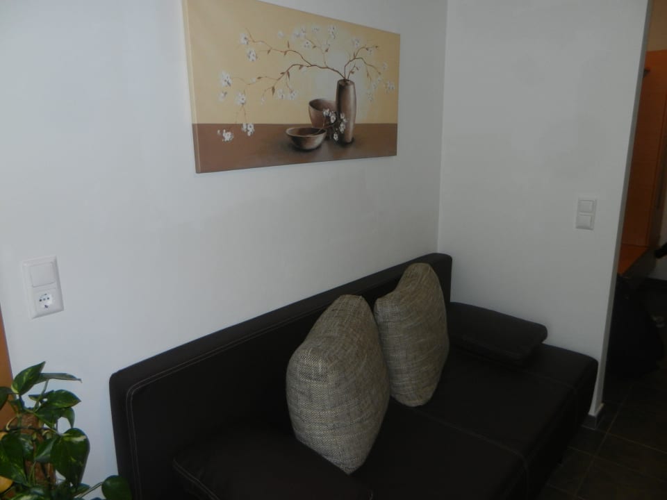 Sofa im Familienappartment Panoramadorf Saualpe