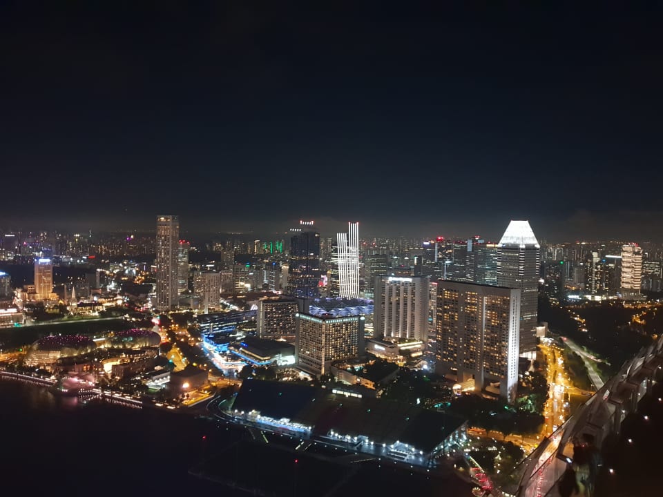 Ausblick Marina Bay Sands