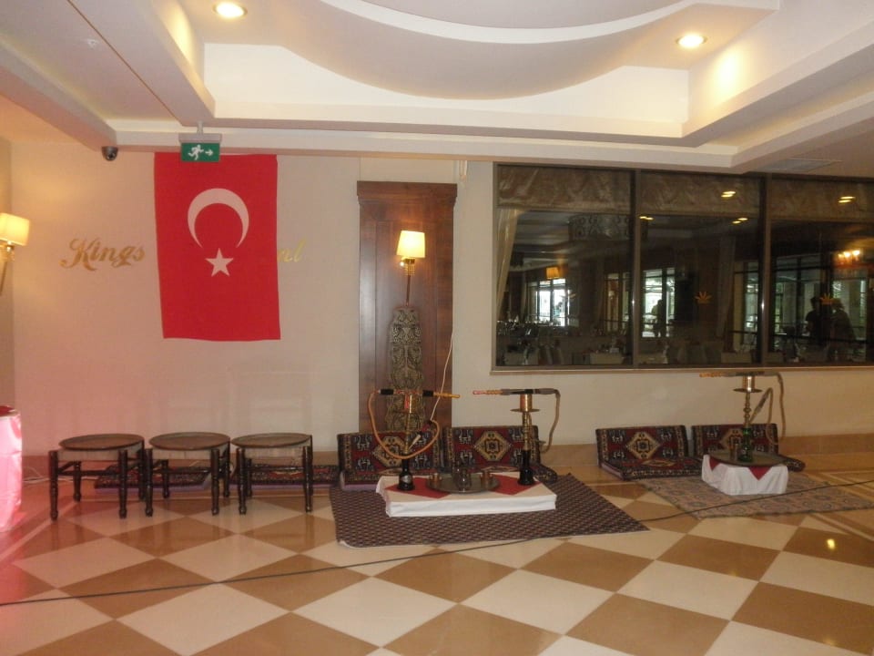 Eingangsbereich türkischer Abend Aydinbey Kings Palace & Spa