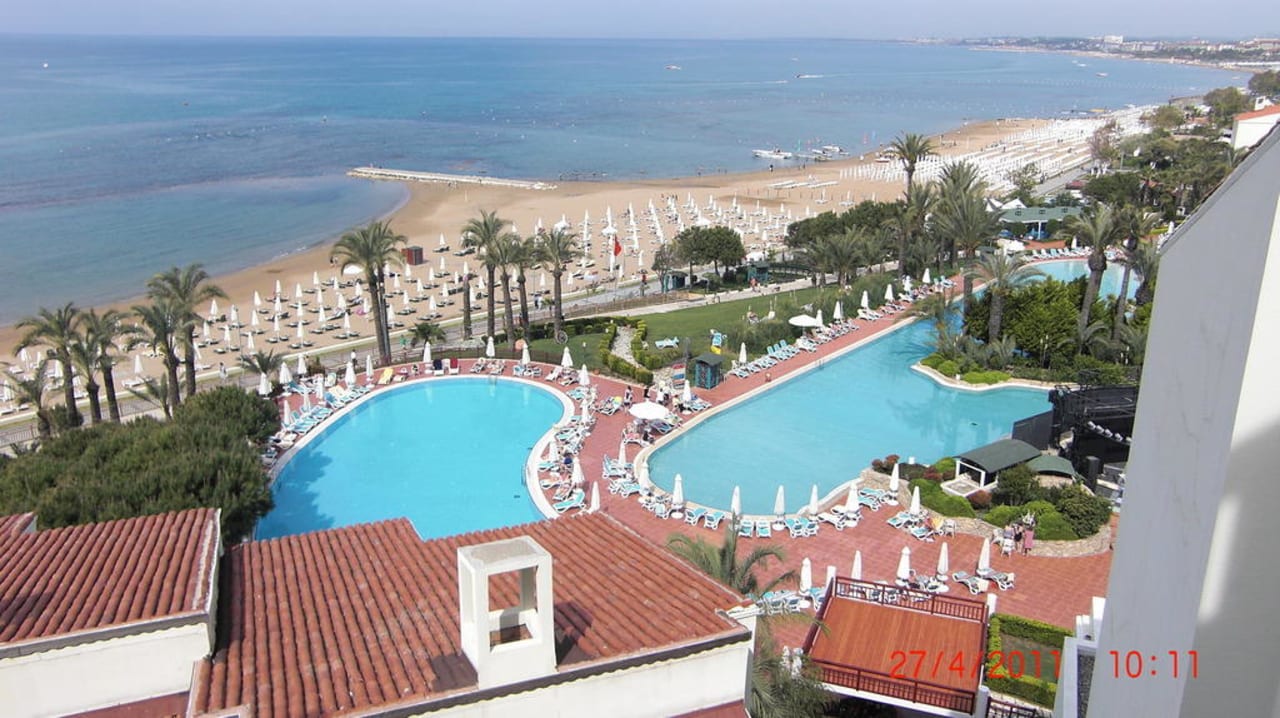 Hotelanlage von oben PALOMA Perissia