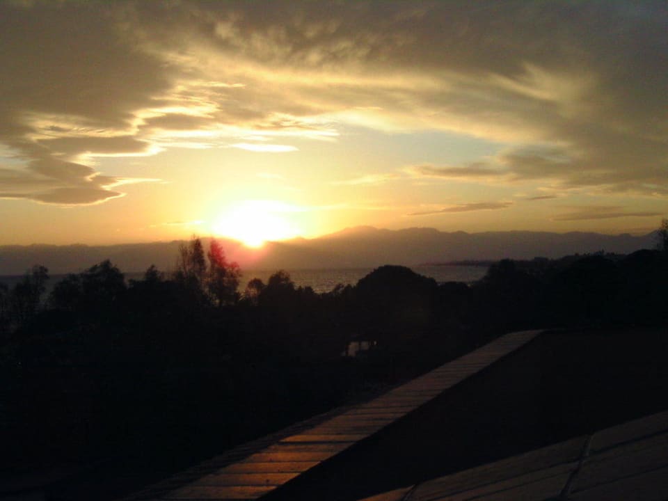 Sonnenuntergang Zimmer 3. Etage Papillon Belvil