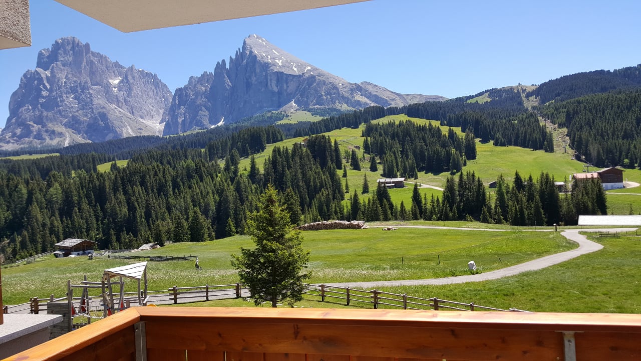 Ausblick Brunelle Seiser Alm Lodge