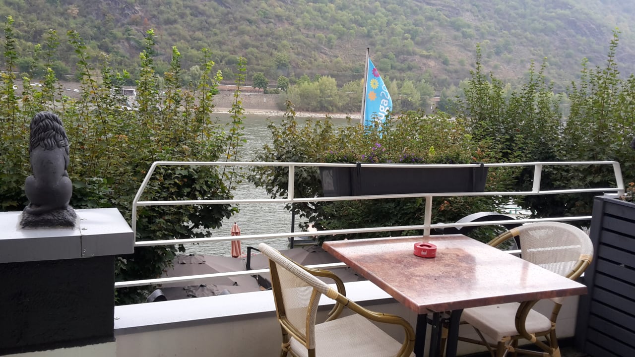 Ausblick Rheinhotel Lilie