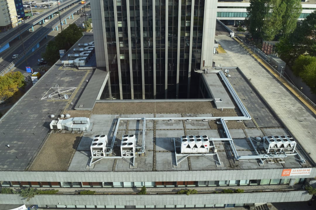 Ausblick von der 12. Etage Hampton by Hilton Warsaw City Centre