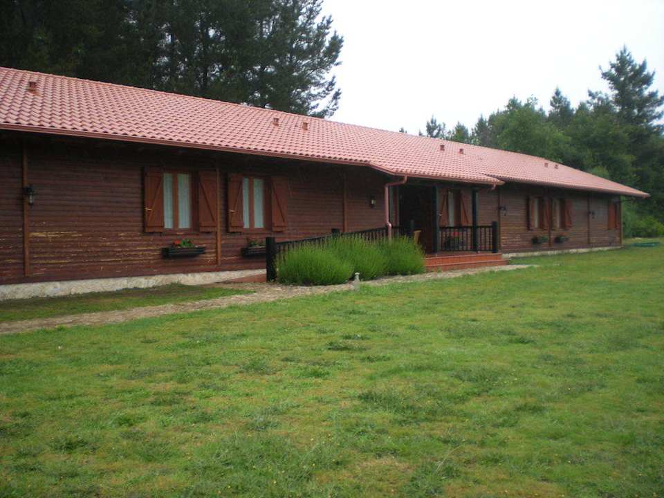 Außenansicht unseres Wohnblocks Hotel Complejo La Cabaña