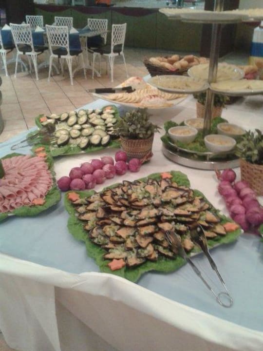 Wurst-, Käse- und Fischplatte Hotel HL Club Playa Blanca
