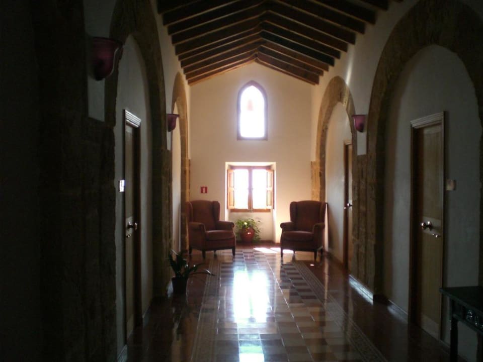 Flur zu den Zimmer Hotel Ermita de la Victoria
