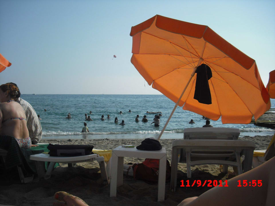 Na plaży Kaila Beach Hotel