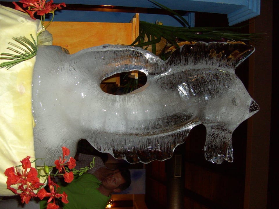 Seepferd aus Eis Grand Palladium Select Bávaro Resort & Spa