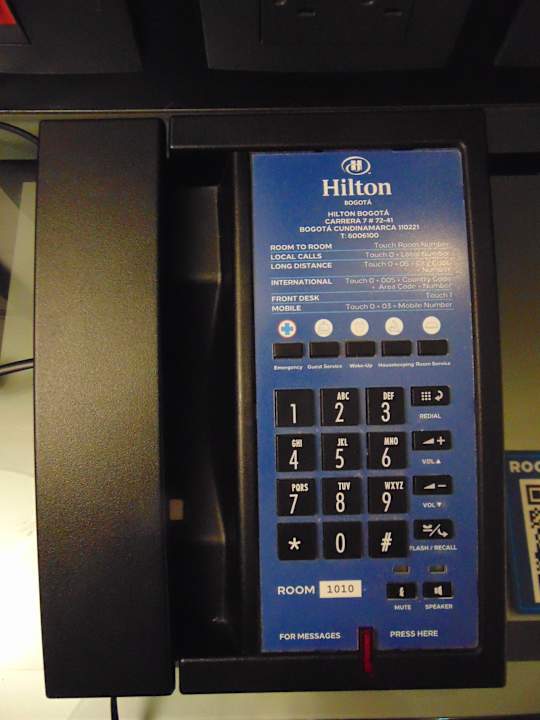 Zimmer Hotel Hilton Bogota