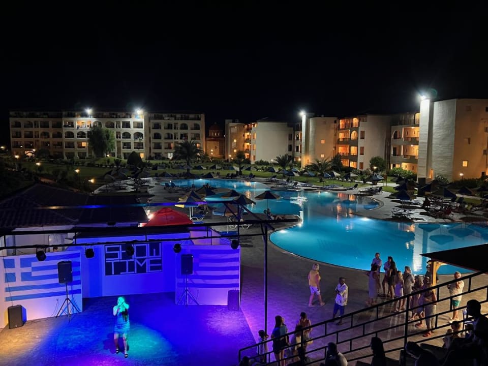 Ausblick Myrina Beach Hotel