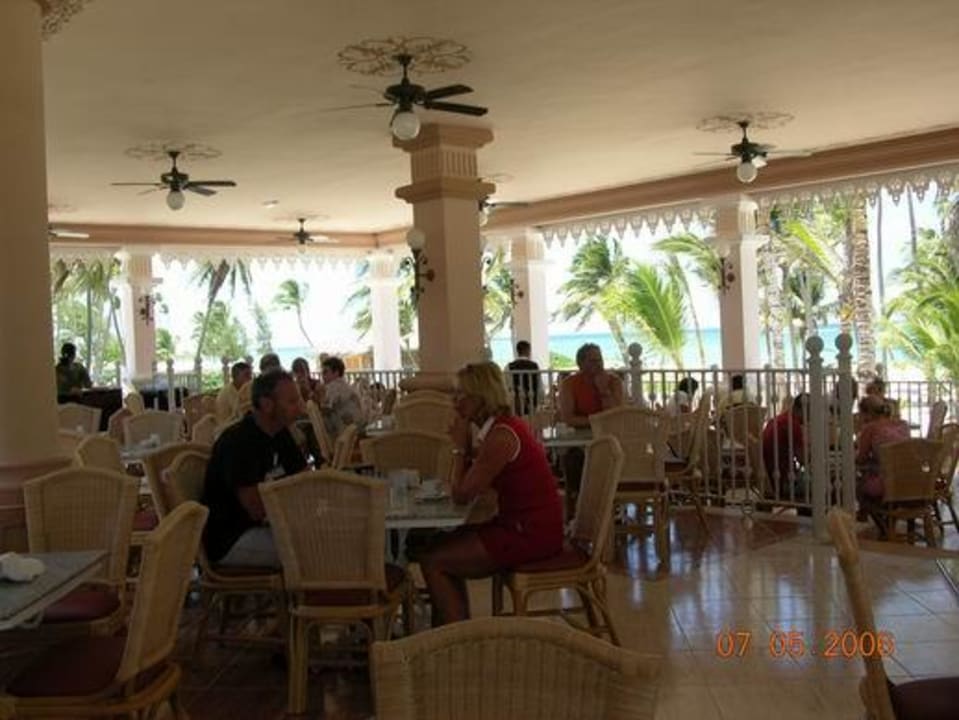 Mittag Essen Hotel Riu Palace Punta Cana