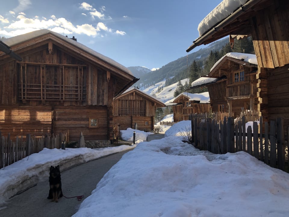 Außenansicht Chaletdorf Auszeit