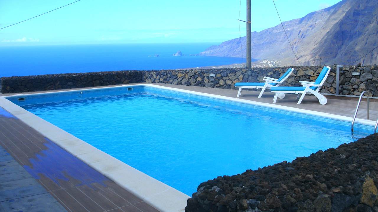 Pool mit Aussicht Villa La Hiedra