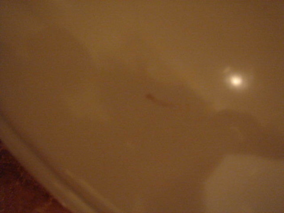 Verdrecktes Klo Hotel Mena Palace