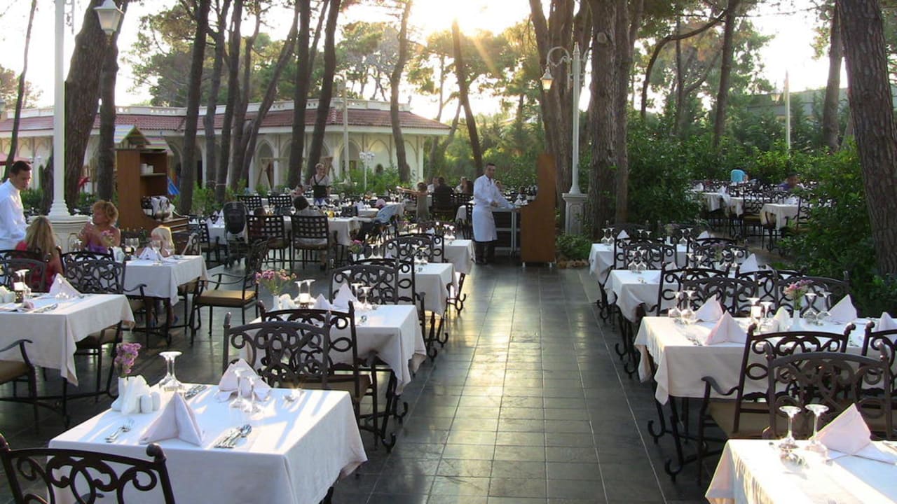 Aussenbereich vom Resaurant Ali Bey Resort Sorgun