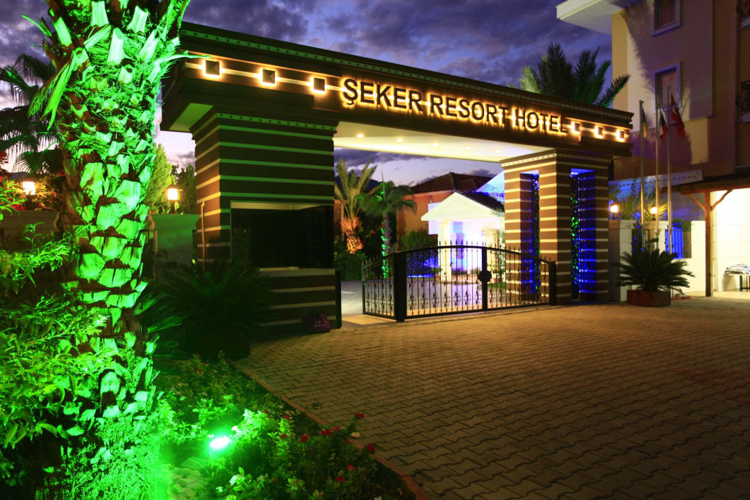 Hotel Eingang Hotel Seker Resort