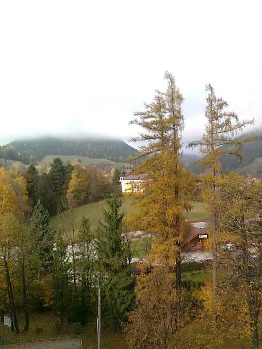 Ausblick Zimmerbalkon Hotel Schneeberghof